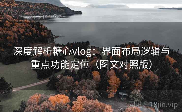 深度解析糖心vlog：界面布局逻辑与重点功能定位（图文对照版）