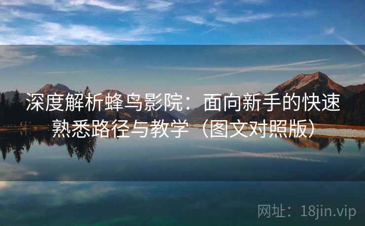 深度解析蜂鸟影院：面向新手的快速熟悉路径与教学（图文对照版）