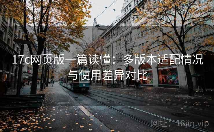 17c网页版一篇读懂：多版本适配情况与使用差异对比